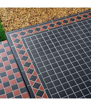 Victorian Black Mosaics