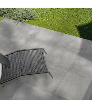Open Antracite Grey Porcelain Paving