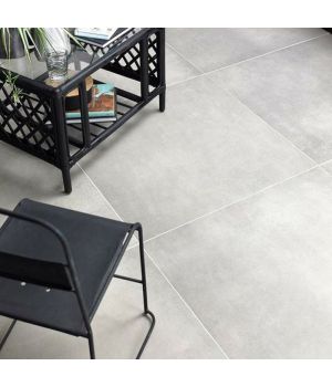 Open Grigio Matt Grey Porcelain Tiles