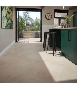 Tapa Beige Matt Concrete Effect Porcelain Tiles