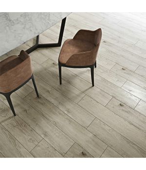 Grand Wood Effect Prime Grey Porcelain Tiles