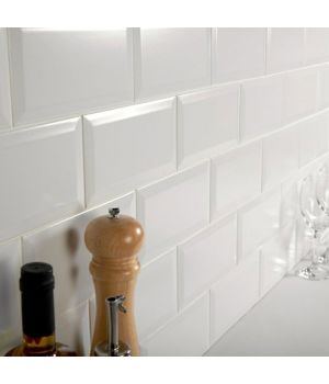 Metro White Matt Brick Tiles