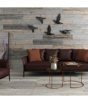 Hickory Gris Grey Wood Effect Porcelain Tiles