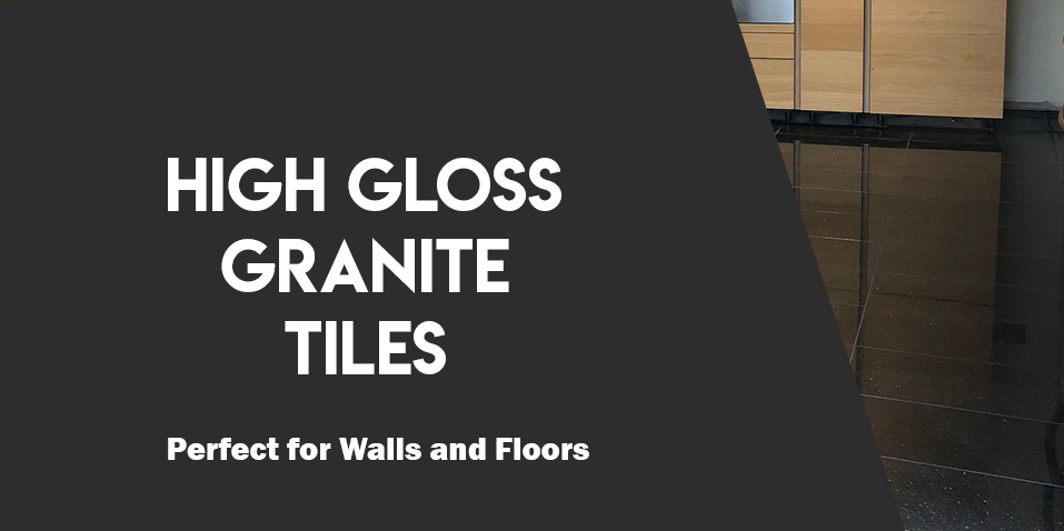 High Gloss Granite Tiles, Perfect for Walls and Floors