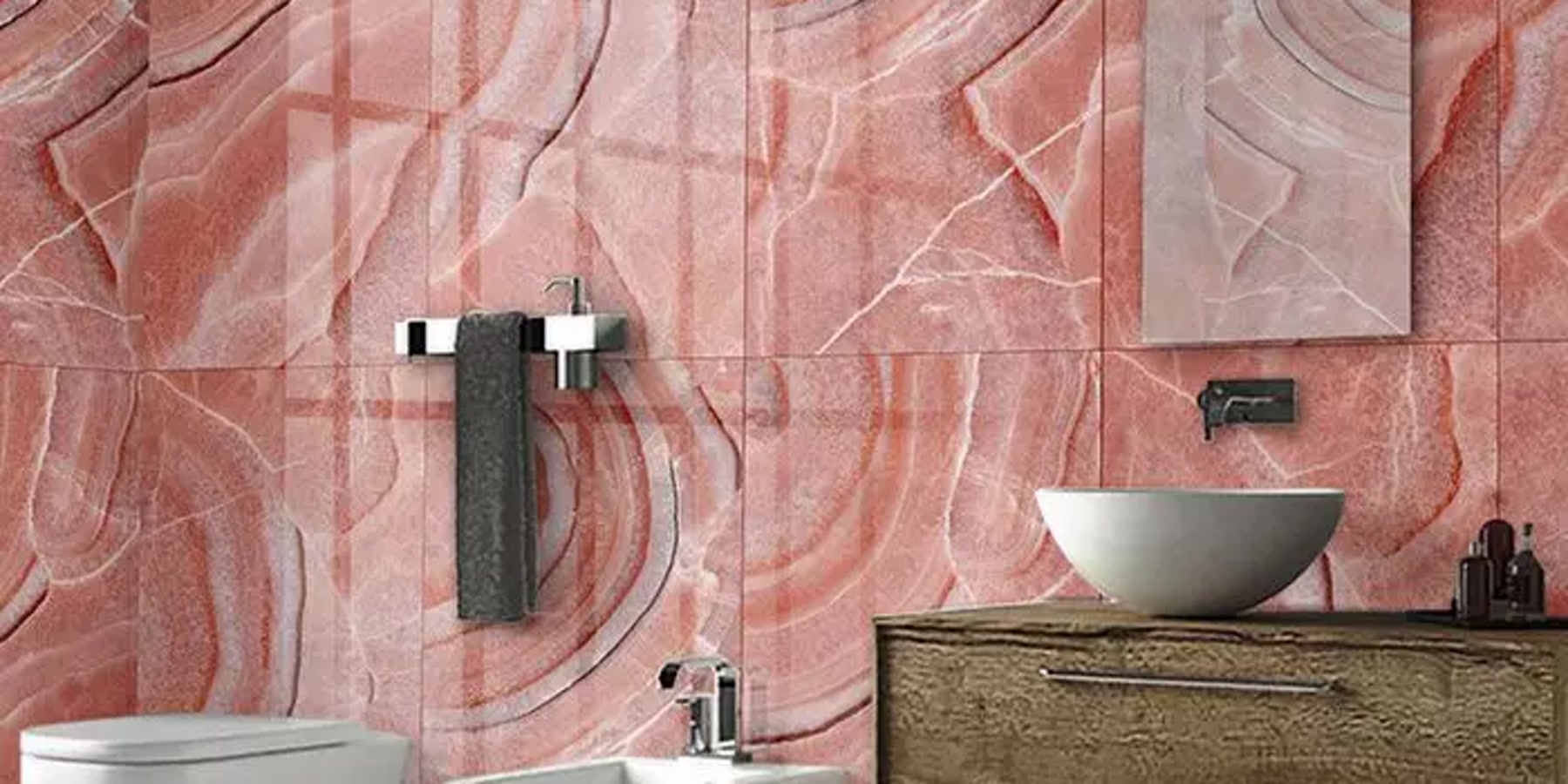 Onyx & Marble Effect Designer Tiles: Luxury Looks with Modern Durability